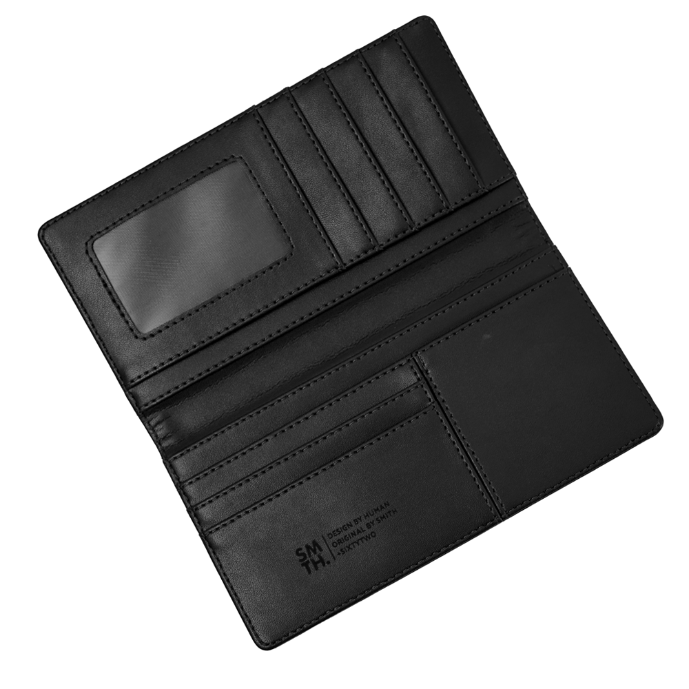 House of Smith Dompet Pria - Drew Long Black - Wallet - Image 4