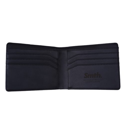 House of Smith Dompet Pria - Wallhorz Nappa Black #3 - Image 5