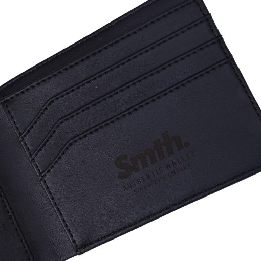 House of Smith Dompet Pria - Wallhorz Nappa Black #3 - Image 6