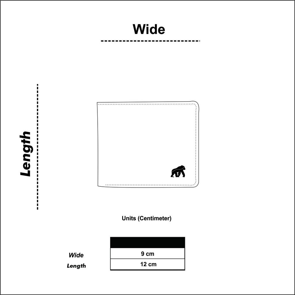 House of Smith Dompet Pria - Wallstripe Crazo Brown #4 - Image 9
