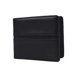 House of Smith Dompet Pria - Wallhorz Nappa Black #3