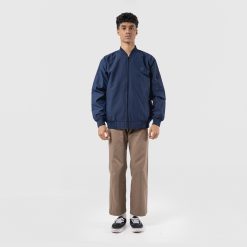 Alternative view of House of Smith Jaket Bomber Pria - Bomith Navy #3