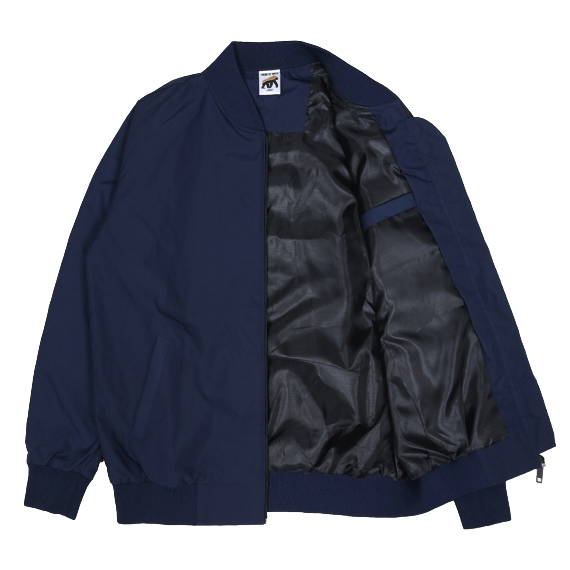 House of Smith Jaket Bomber Pria - Bomith Navy #3 - Image 5