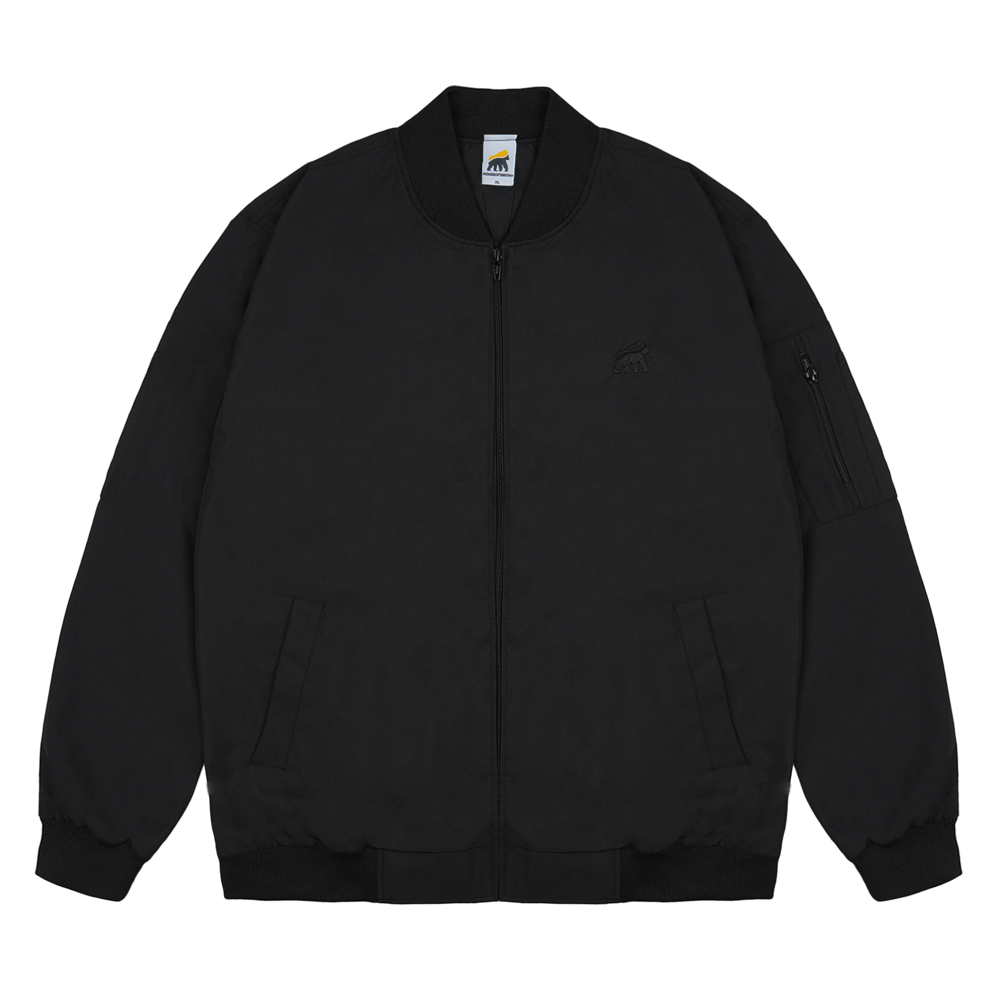 House of Smith Bomber Jacket - Bomith Black #3