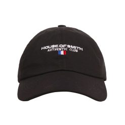 House of Smith Topi - Auth Cap Black #3 - Polo Cap hat