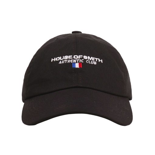 House of Smith Topi - Auth Cap Black #3 - Polo Cap hat