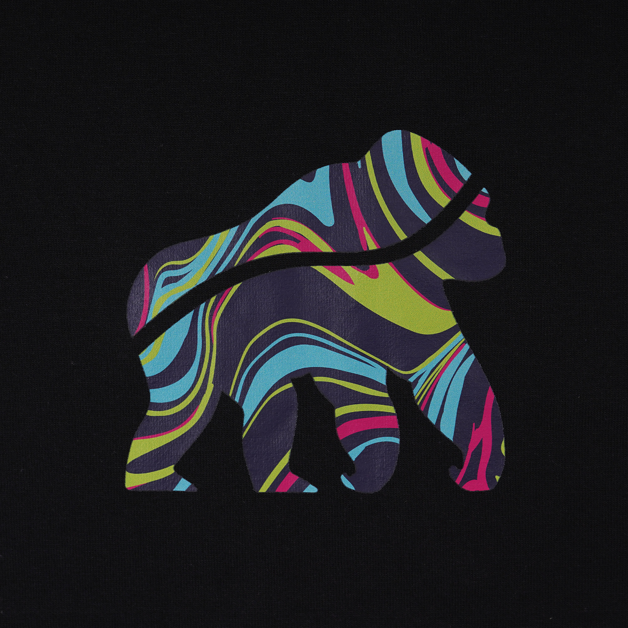 House of Smith Kaos Pria Lengan Pendek - Wave Black #13 - T Shirt - Image 3