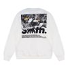 House of Smith Sweater Crewneck Pria - Cre Nf White #3
