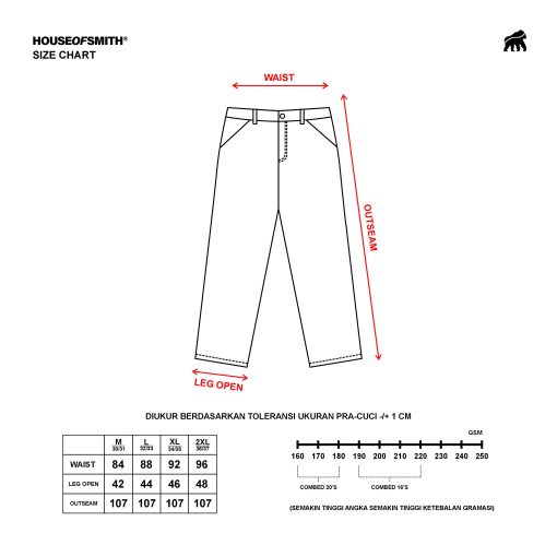 House of Smith Celana Chino Pria - New Sminos - Chino Long Pants - Image 6
