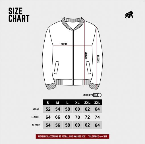House of Smith Jaket Bomber Pria - Bomen Black #5 - Image 10