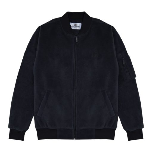 House of Smith Jaket Bomber Pria - Bomen Black #5