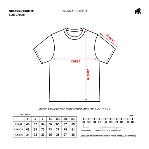 House of Smith Kaos Pria Lengan Pendek - Dream Black #14 - T Shirt - Image 7