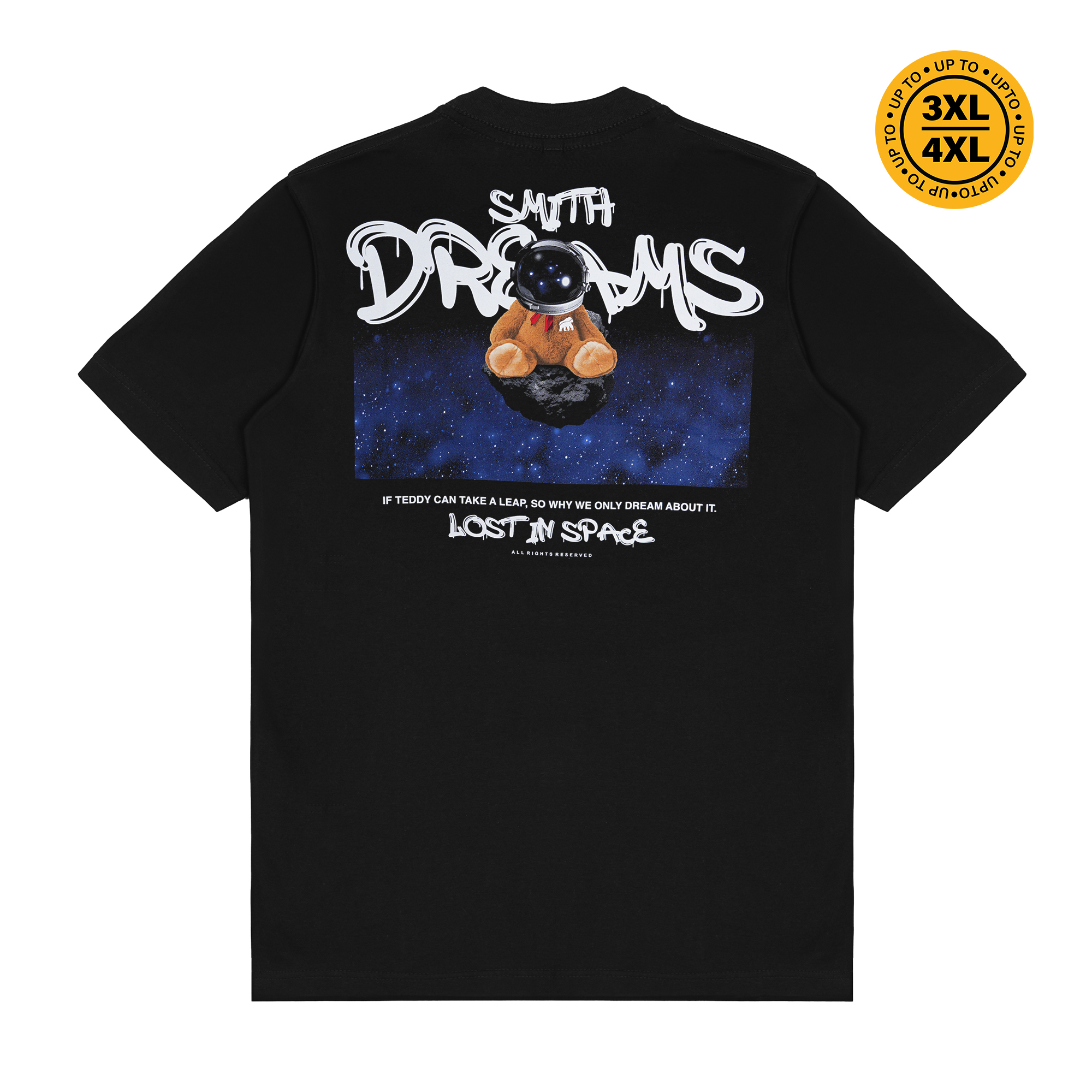House of Smith Kaos Pria Lengan Pendek - Dream Black #16 - T Shirt