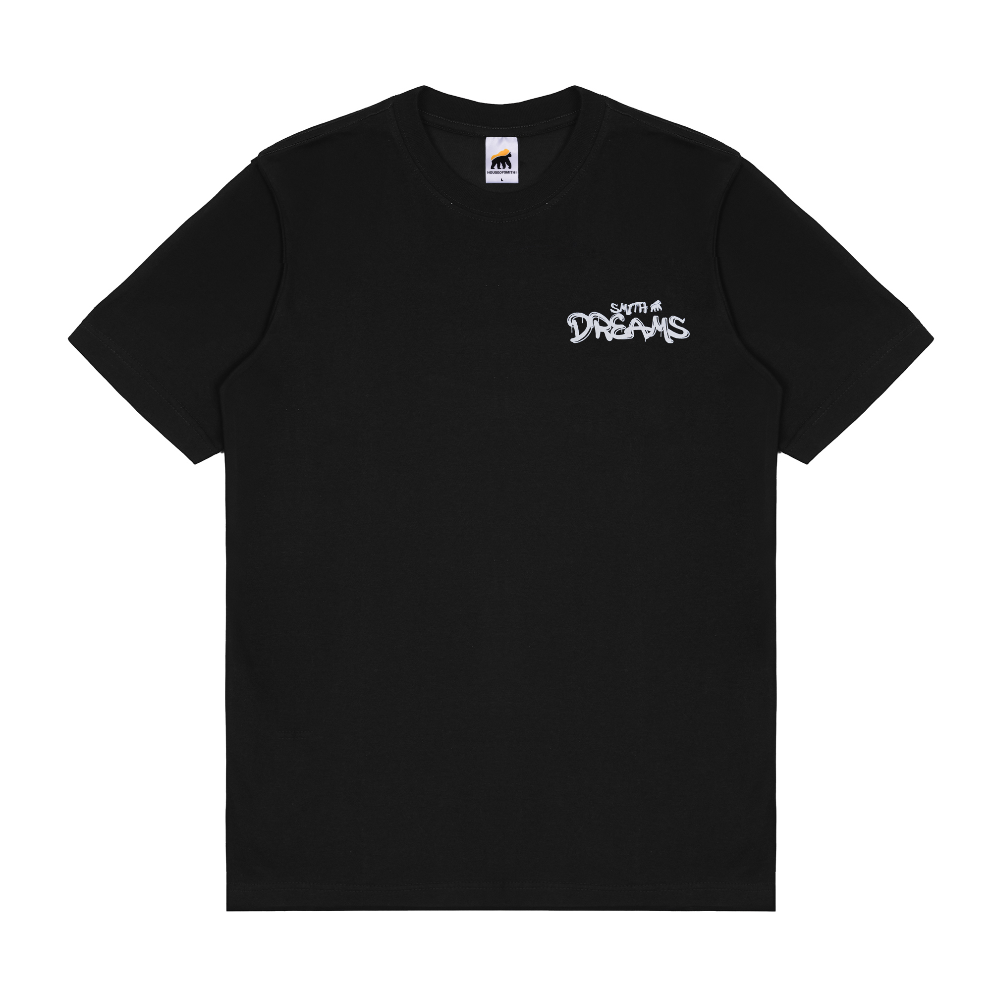 House of Smith Kaos Pria Lengan Pendek - Dream Black #16 - T Shirt - Image 3