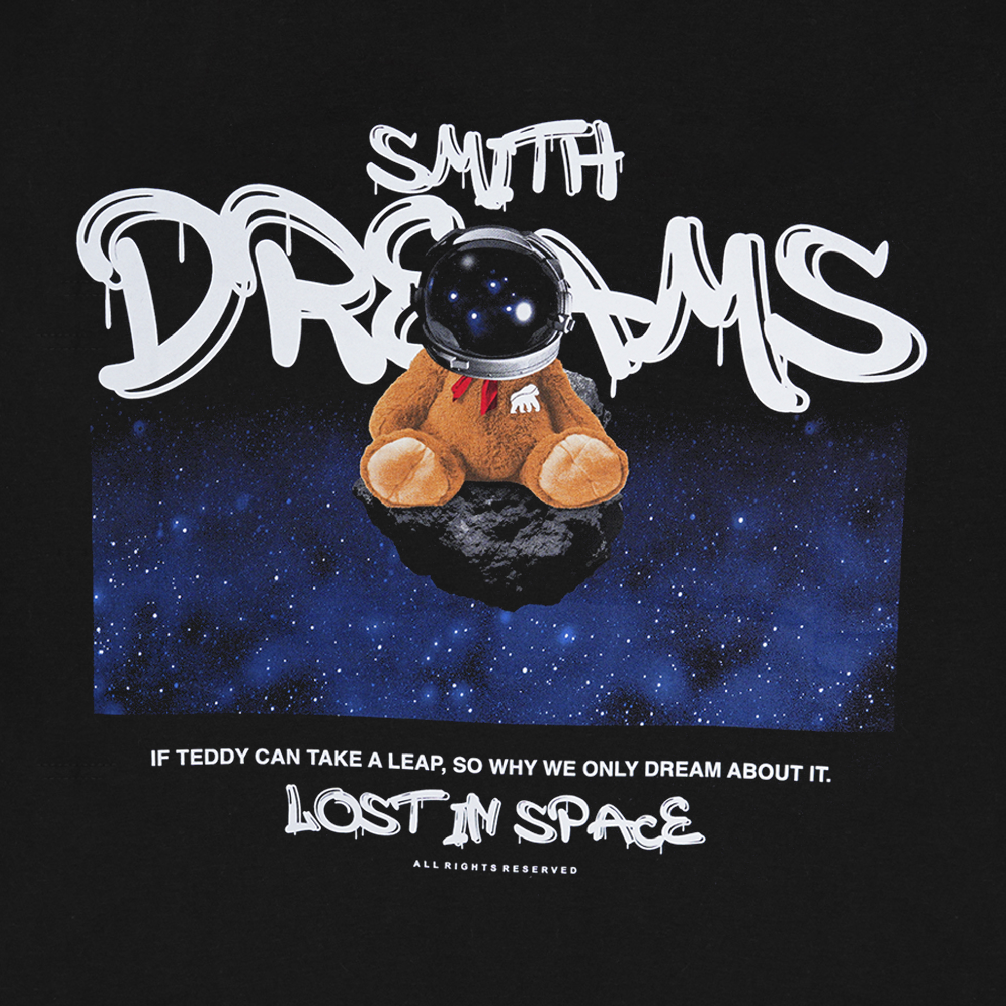 House of Smith Kaos Pria Lengan Pendek - Dream Black #16 - T Shirt - Image 4