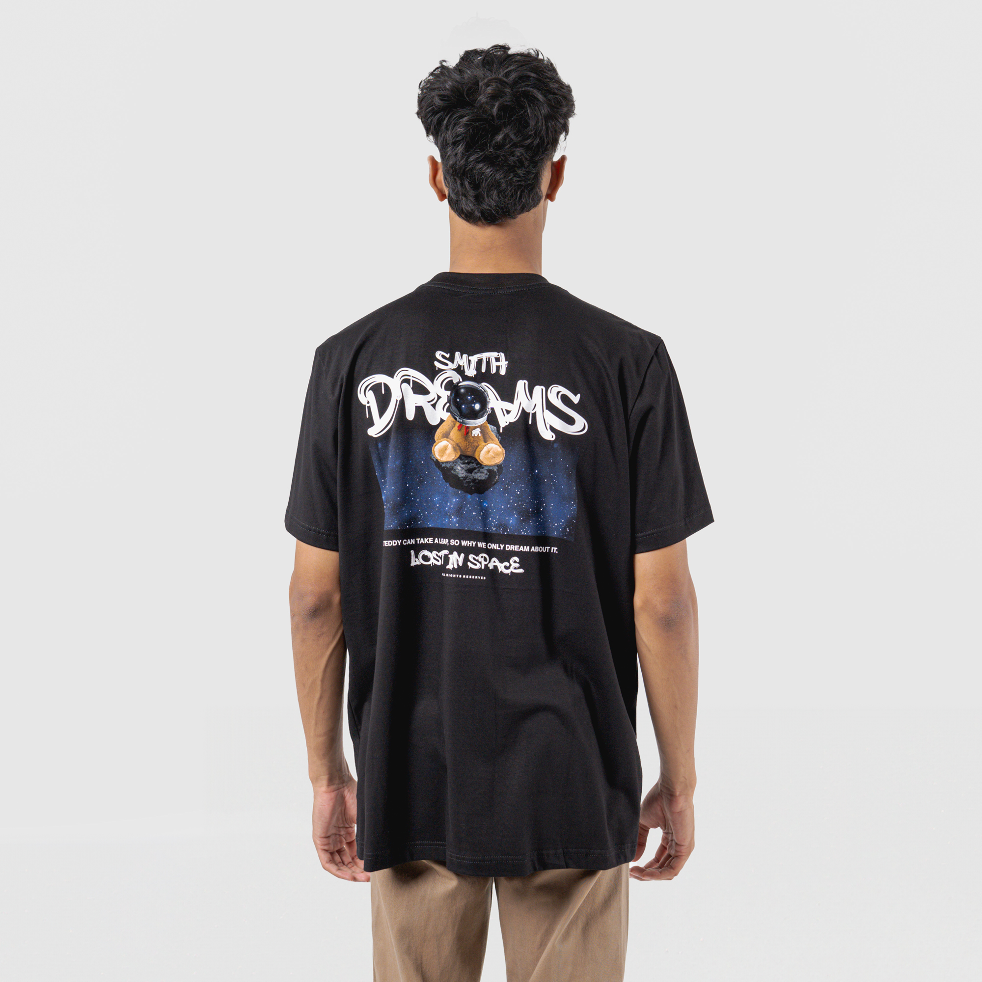 House of Smith Kaos Pria Lengan Pendek - Dream Black #16 - T Shirt - Image 6