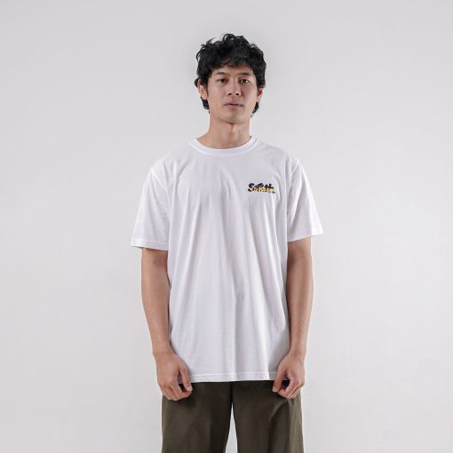 House of Smith Kaos Pria Lengan Pendek - Nf White #19 - T Shirt - Image 7