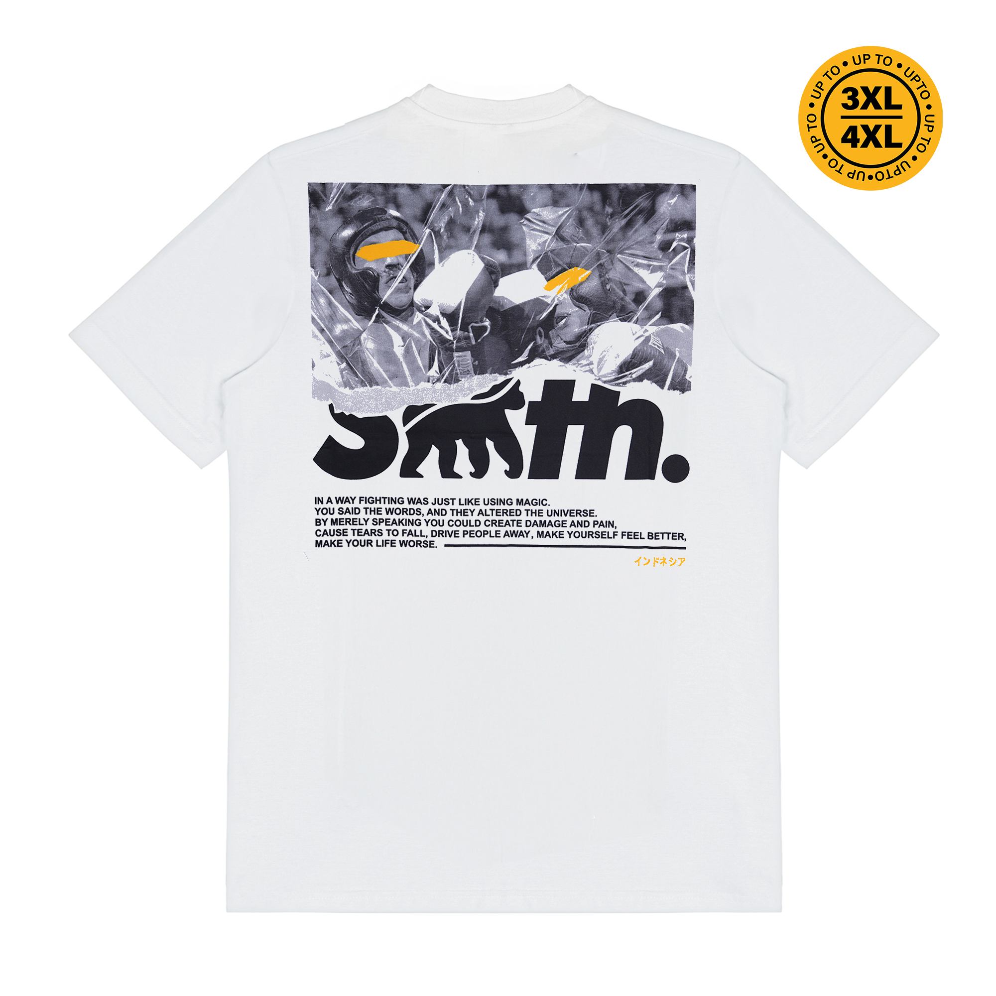 House of Smith Kaos Pria Lengan Pendek - Nf White #20 - T Shirt
