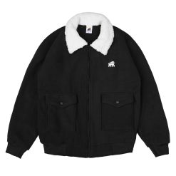 House of Smith Jaket Pria - Lasket Black #4