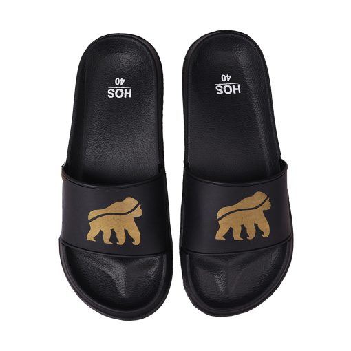 House of Smith Sendal Slide Pria - Sanbloops Black Gold #3 - Slippers Sandals