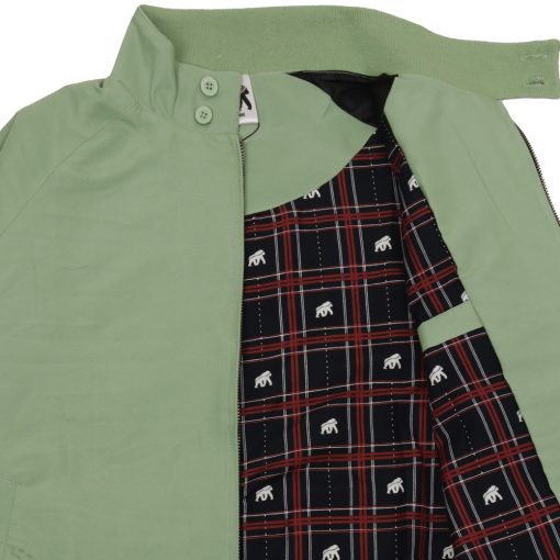 House of Smith Jaket Harrington Pria - Hangor Sage #2 - Image 6