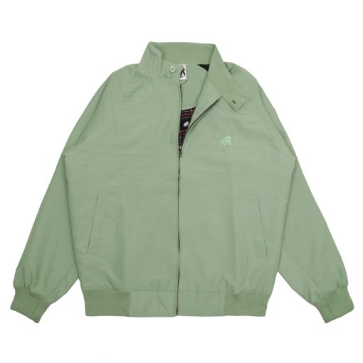 House of Smith Jaket Harrington Pria - Hangor Sage #2