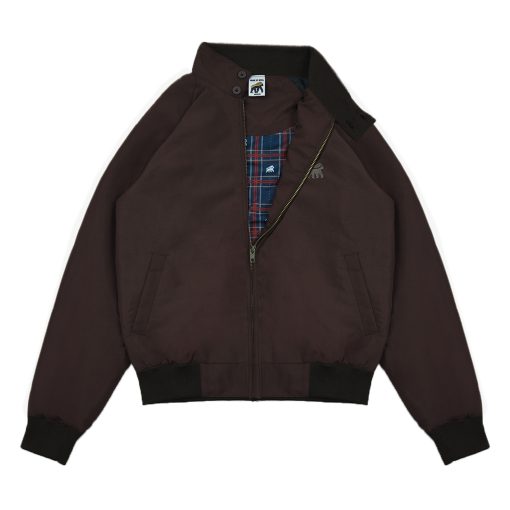 House of Smith Jaket Harrington Pria - Hangor Brown #3