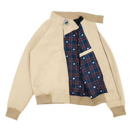 House of Smith Jaket Harrington Pria - Hangor Cream #4 - Image 4