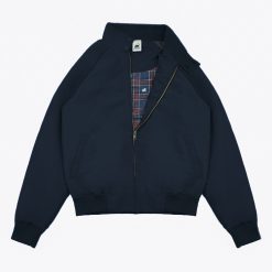 House of Smith Jaket Harrington Pria - Hangor Navy #5