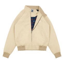 House of Smith Jaket Harrington Pria - Hangor Cream #4