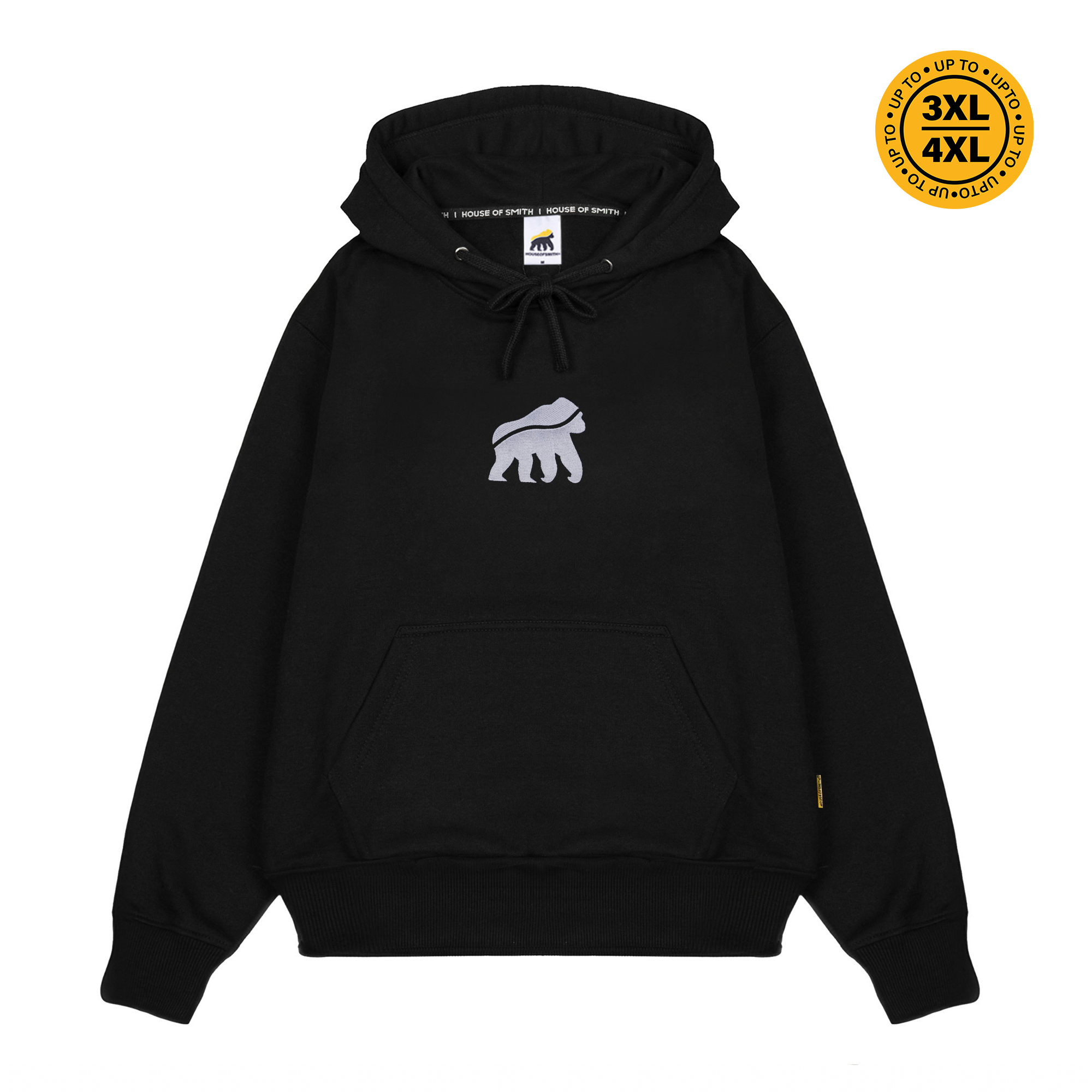 House of Smith Sweater Hoodie Pria - Hogty Black #9