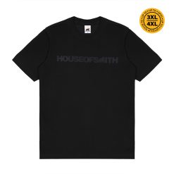 House of Smith Kaos Pria Lengan Pendek - Sflo Black #15 - T Shirt