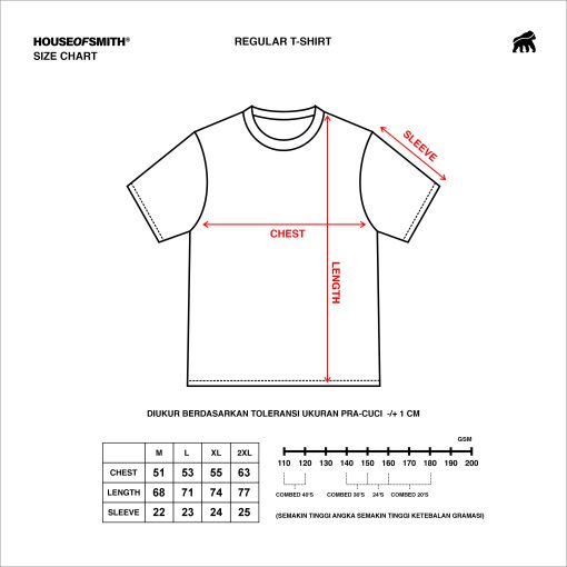 House of Smith Kaos Pria Lengan Pendek - Crosion #10 - T Shirt - Image 8