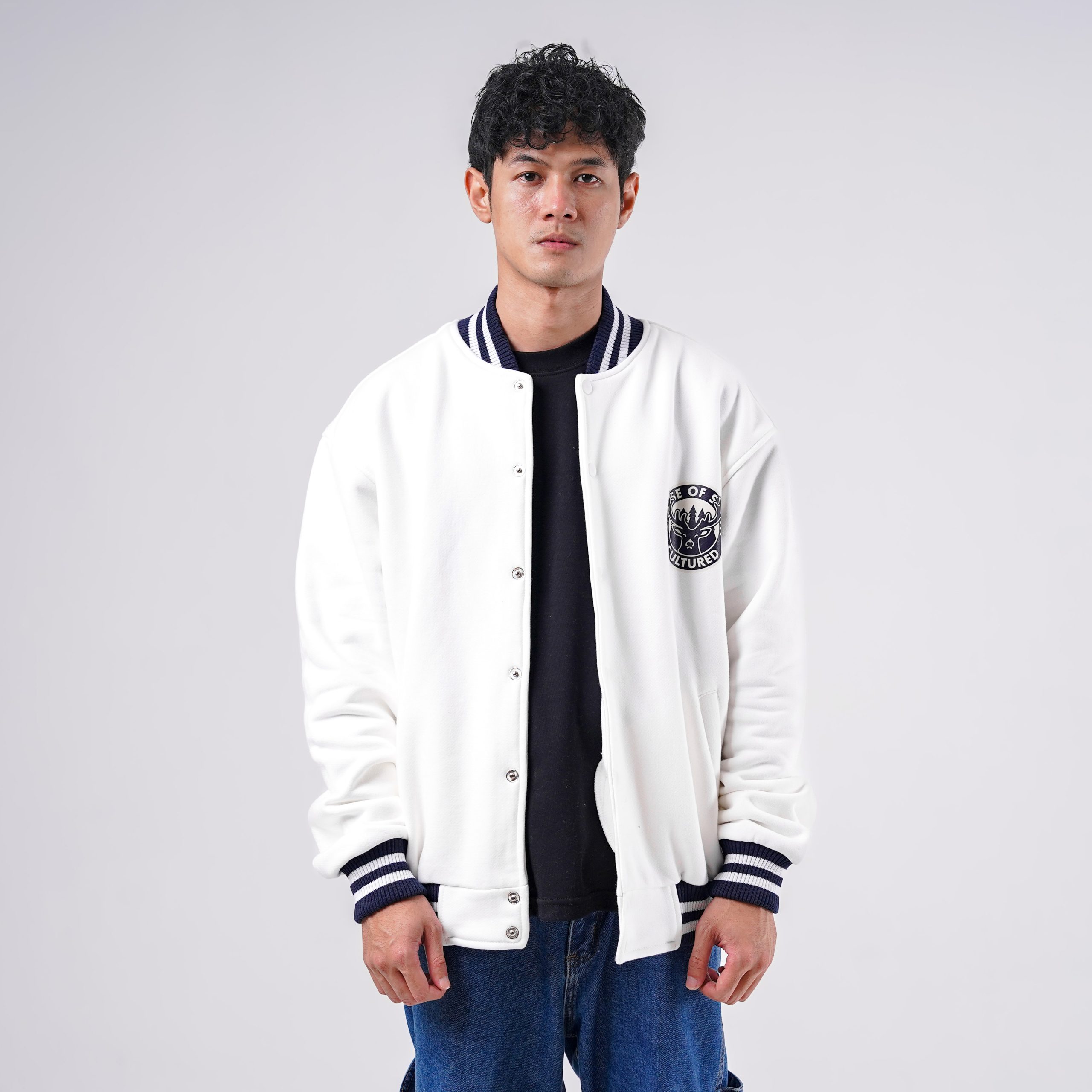 House Of Smith Varsity Jaket Pria - Varcul #3 - Jacket - Image 6