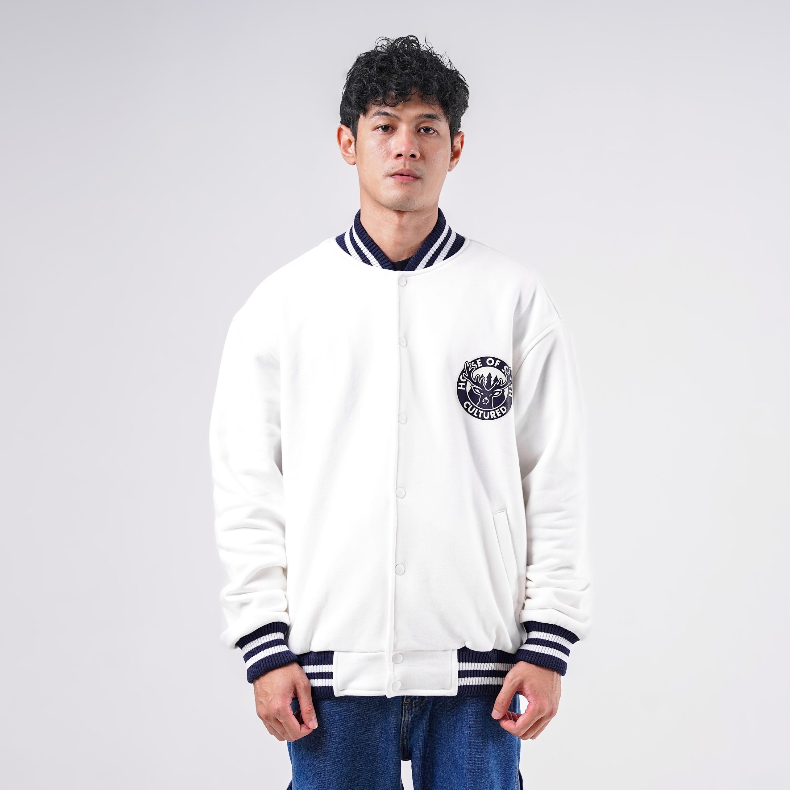 House Of Smith Varsity Jaket Pria - Varcul #3 - Jacket - Image 5