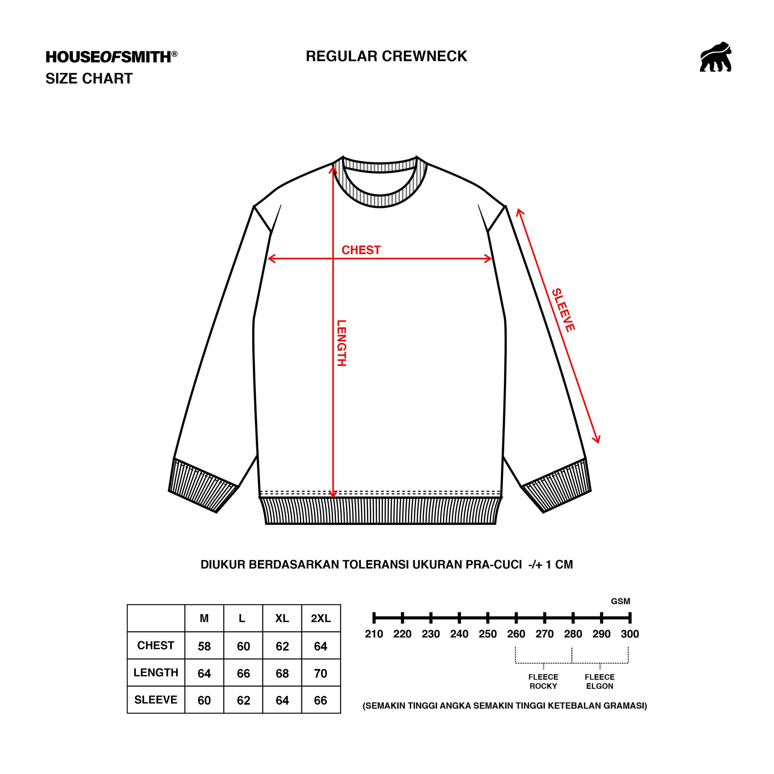 House of Smith Sweater Crewneck Pria - Crewneck Embroidery 1 #7 - Image 5