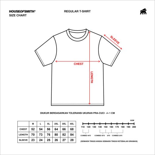House of Smith Kaos Pria Lengan Pendek - Ruscul Blue Regular #7 - T Shirt - Image 7