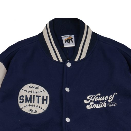 House of Smith Jaket Varsity Pria - Varbleu #2 - Image 4