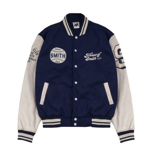 House of Smith Jaket Varsity Pria - Varbleu #2
