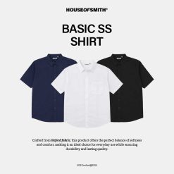House of Smith Kemeja Pria - Basic SS - Short Shirts