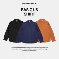 House of Smith Kemeja Pria - Basic LS - Long Shirt
