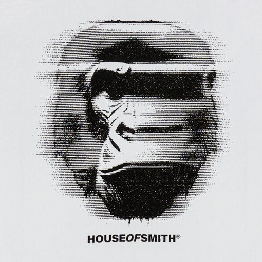 House of Smith Kaos Oversize Pria - Blurry Oversize White #7 - Oversize T Shirt - Image 3