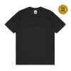 House of Smith Kaos Pria Lengan Pendek - Lt Black On Black Emboss #12 - T Shirt