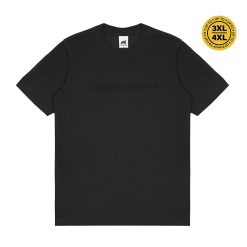 House of Smith Kaos Pria Lengan Pendek - Lt Black On Black Emboss #12 - T Shirt