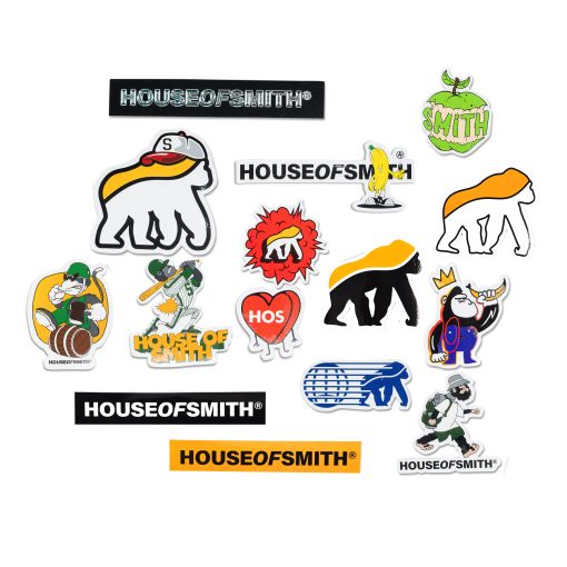 House of Smith Sticker - New Smith Sticker Pack #2 (1 Pack = 15 pcs sticker)