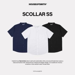 House of Smith Kemeja Pria - Scollar SS - Short Shirts