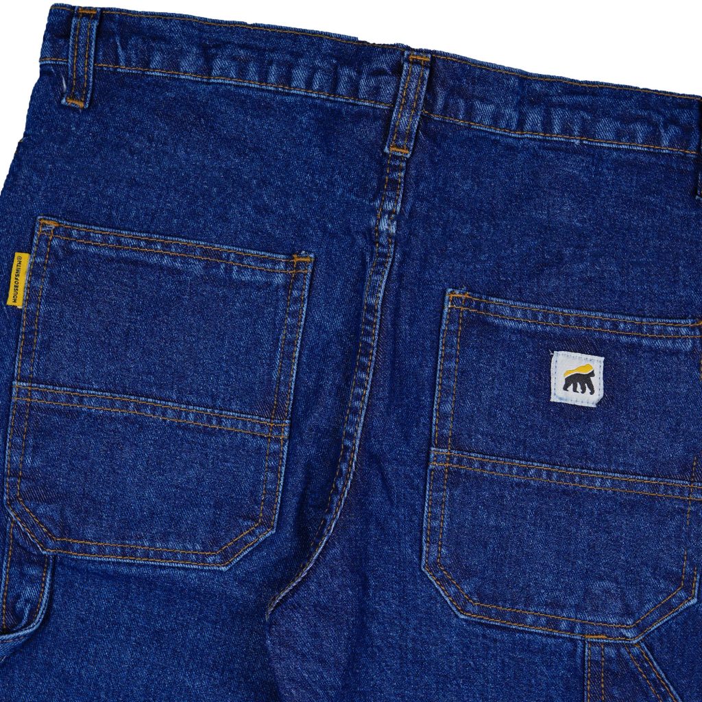 House of Smith Celana Denim Pria - Smith Carpenter Pants Dark Blue #4 ...