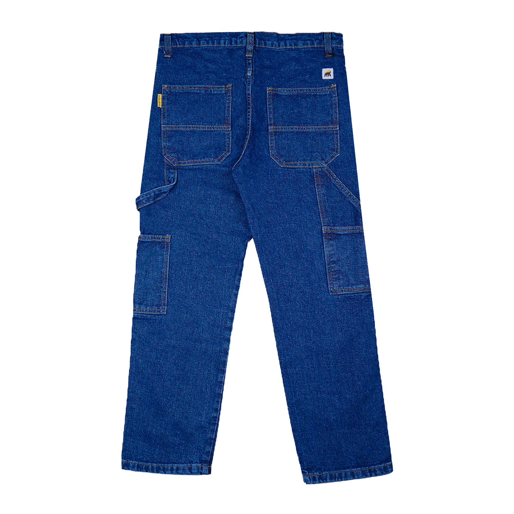 House of Smith Celana Denim Pria - Smith Carpenter Pants Dark Blue #4 - Denim Long Pants - Image 5