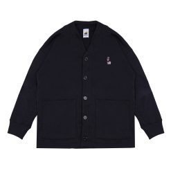 House of Smith Sweater Cardigan Pria - New Carpaca Black #4