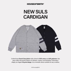House of Smith Sweater Cardigan Pria - New Suls Cardigan